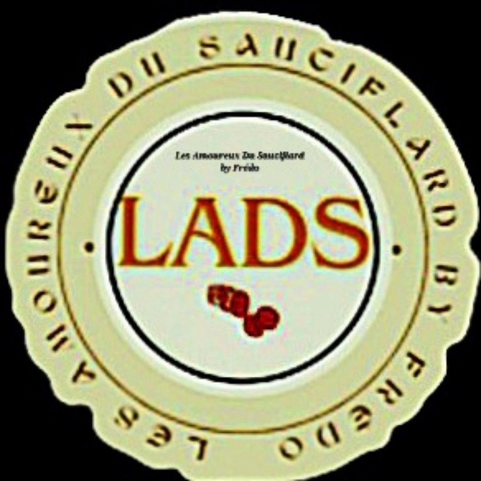 Logo, LADSBYFREDO, SAUCISSON LYONNAIS, QUALITE, TRADITION, APERO, FREDO